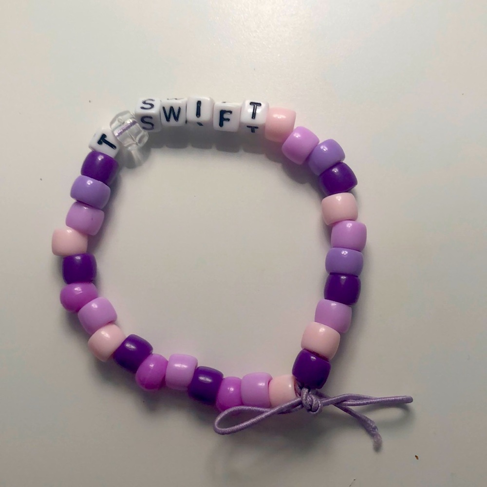 Taylor swift bracelet (made by me)